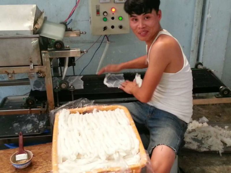 Máy làm / tráng bánh Mướt Nghệ An