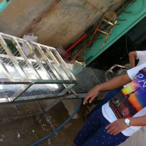 Myanmar fresh rice noodle mont hin gar machine 400~600Viss/h - 0