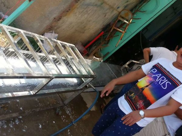 Myanmar fresh rice noodle mont hin gar machine 400~600Viss/h