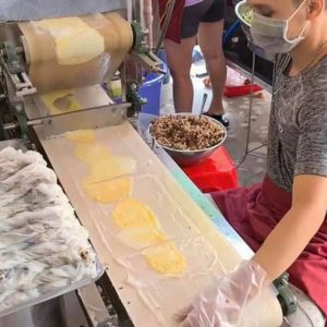 Mini steamd rice roll machine 50 kg/h - 0